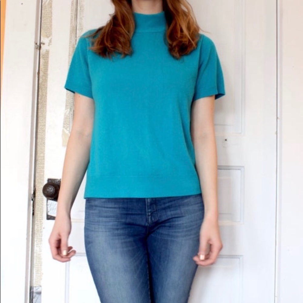 Vintage Short Sleeve Sweater